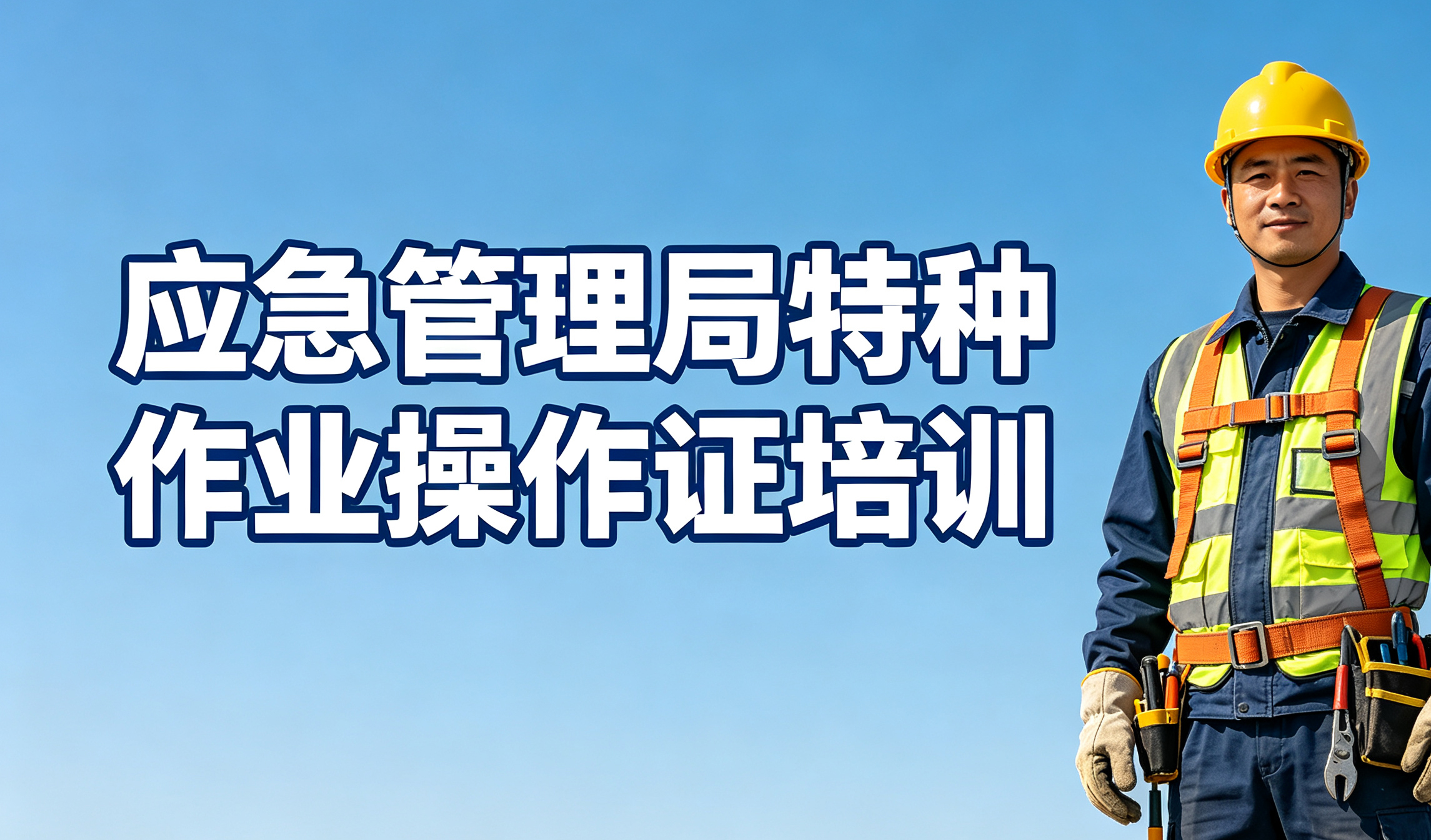 应急管理局特种作业操作证培训